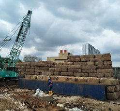 Ma Zhoji Apartment Preparation For Static Axial Loading Test