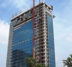 Puri Indah Financial Tower Jakarta Construction Phase