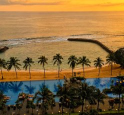 Sunset at Movenpick Anyer